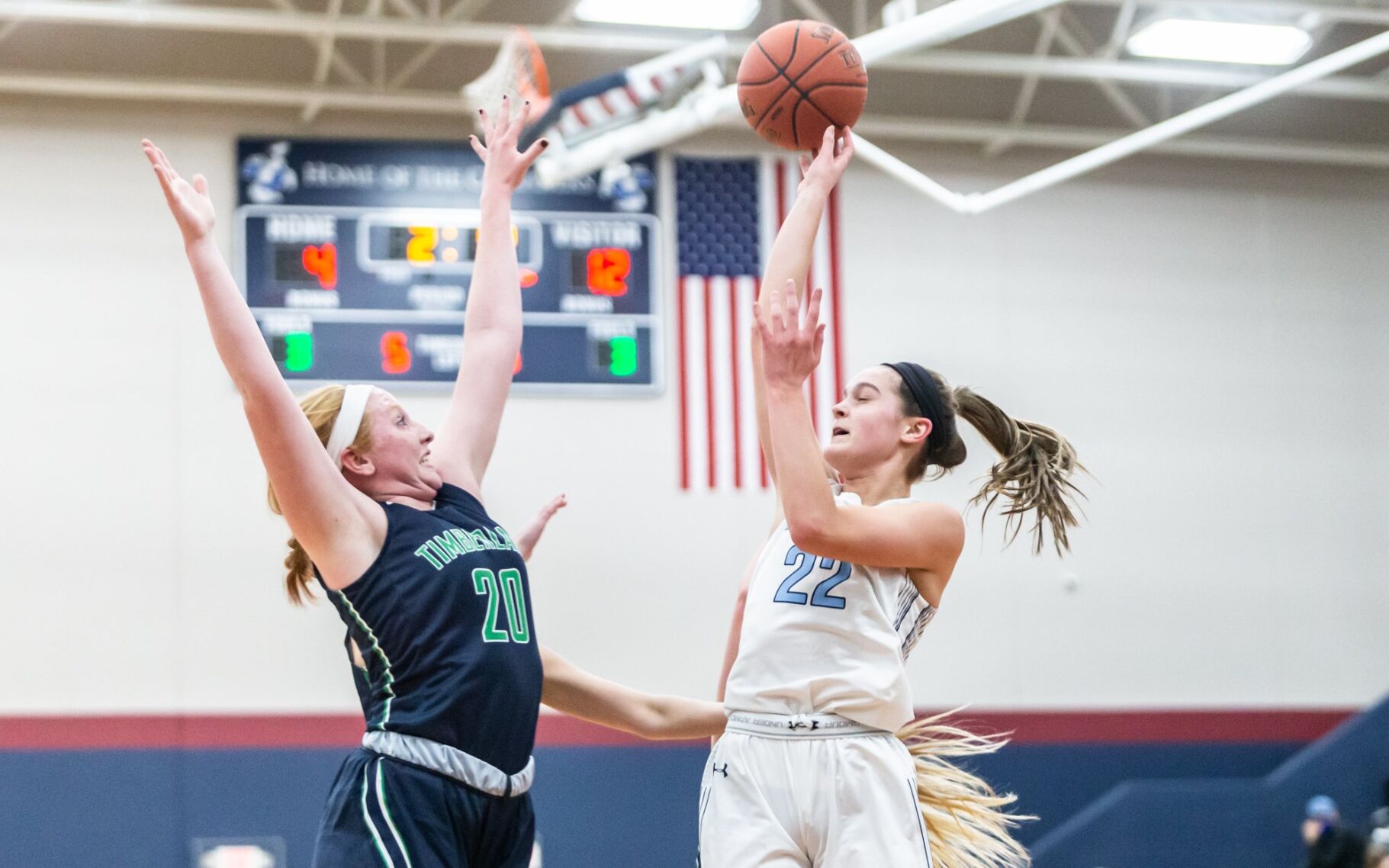 St. Dominic vs. Timberland girls basketball